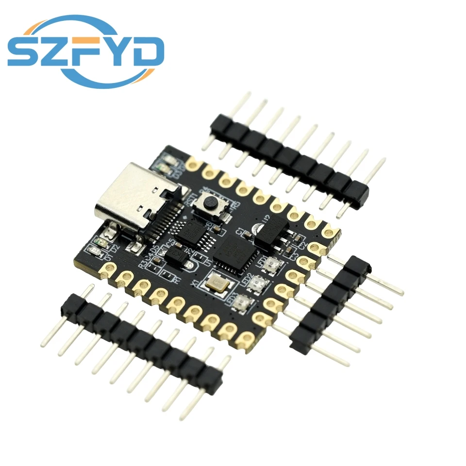 Placa de desenvolvimento Nano Mini Ultra Compact Type-C com interface serial ATmega328P e CH340 para Arduino