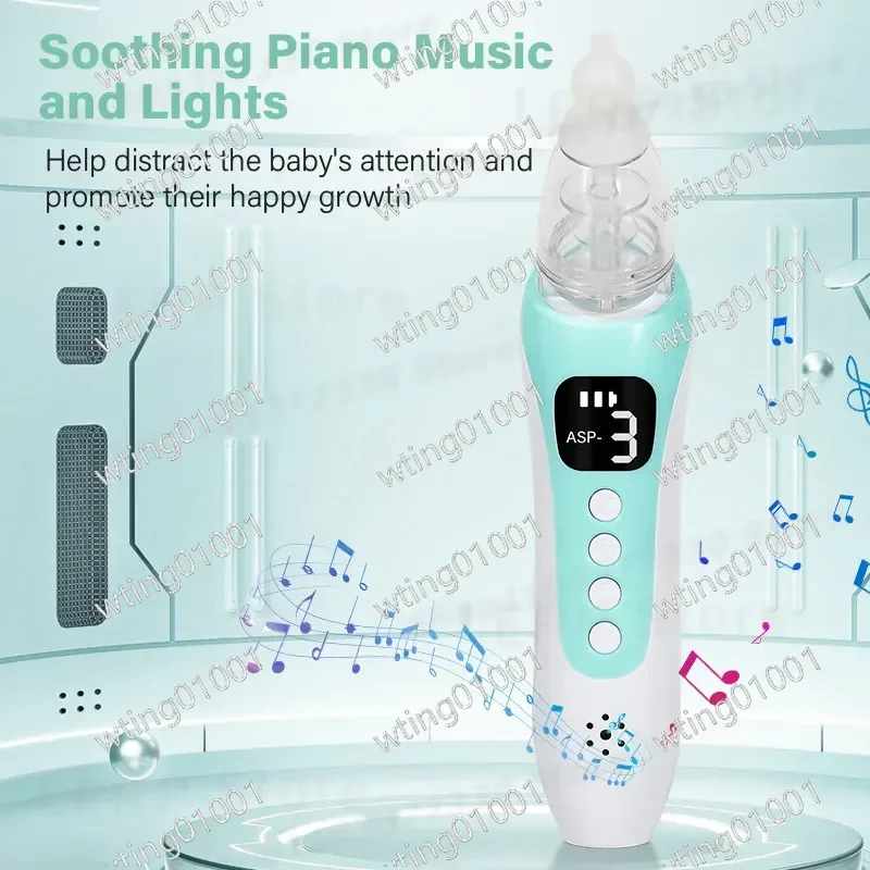 for Electric Nasal Suction Device Gentle Baby Nose Cleaner Anti Congestion Rinse Tool Safe Household Care for Seasonal