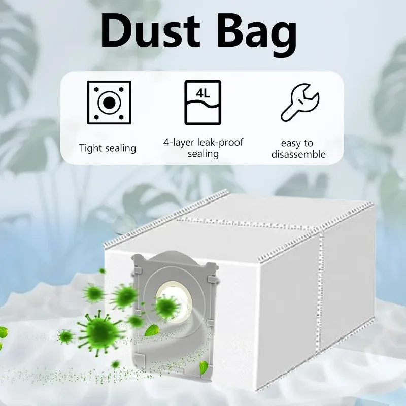Replacement Accessories For Ecovacs Deebot X8 Pro Omni and Yeedi S14 Plus Robotic Vacuum Cleaners