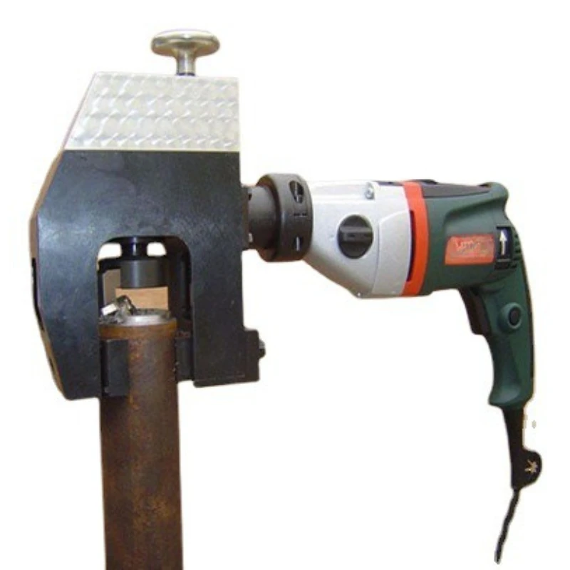 

External card type pipe beveling machine, hand-held C-type pipe chamfering machine ISC-76 external clip type beveling machine