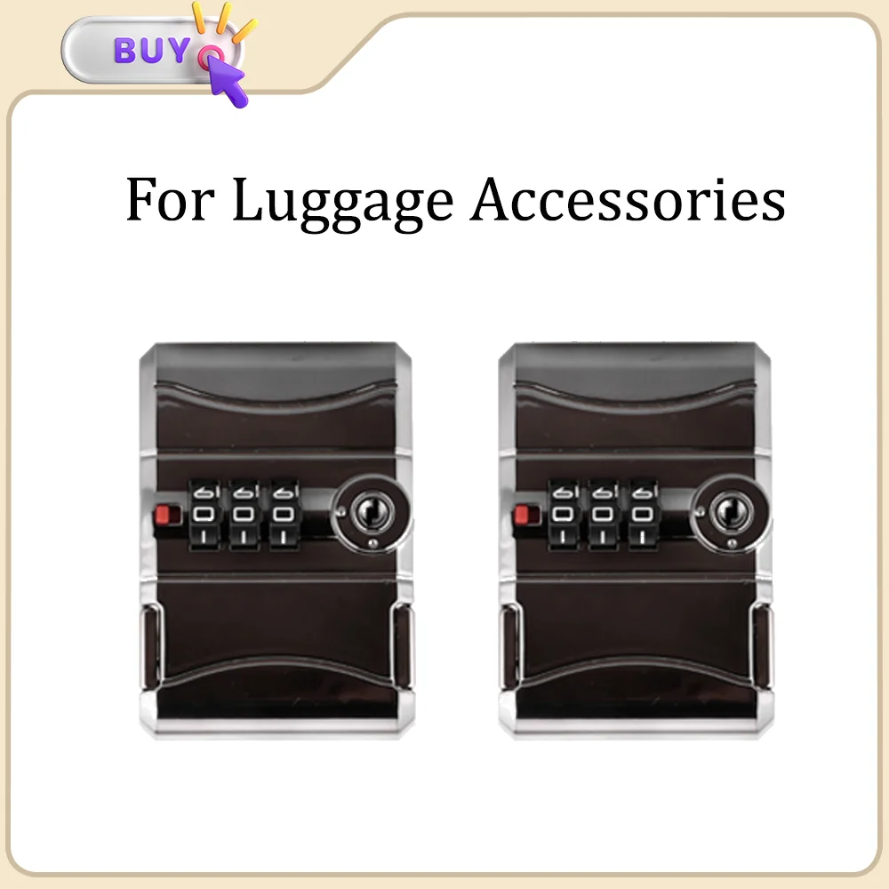 Luggage combination lock Repair Replacement suitcase Customs combination lock pull rod case accessories Suitcase universal latch