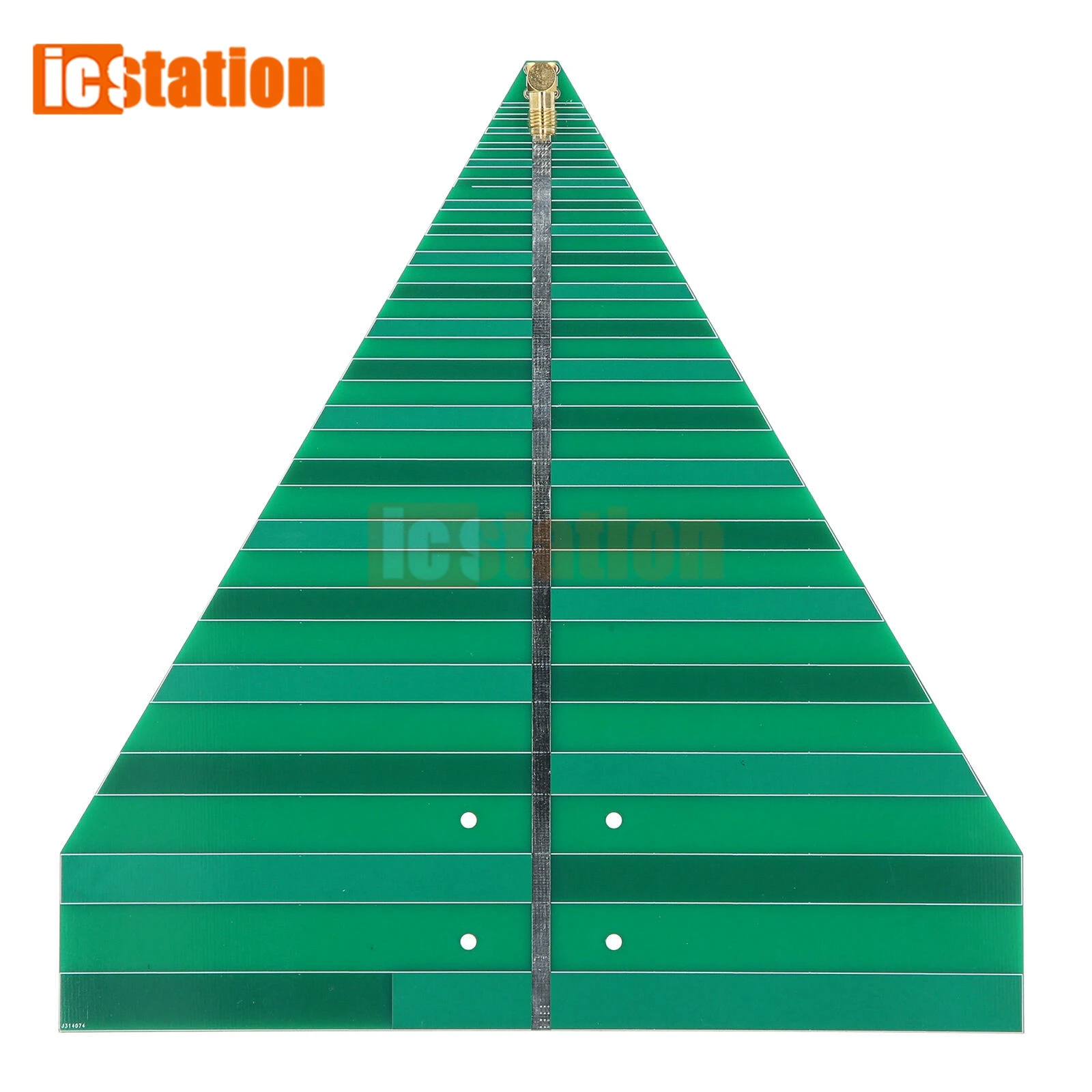 Log Periodic Antenna UWB WiFi 600‑6000MHz Ultra Wideband Printed Circuit Boards 50W 6-7dB Directional Linear Polarization