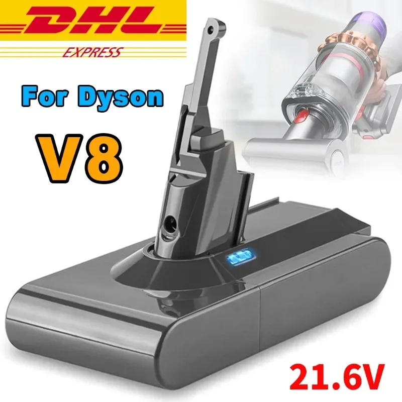 

New 21.6V 12800mAh Li-lon Battery For Dyson V6 V7 V8 FLUFFY V7 Animal Pro 225403 229687 Vacuum Cleaner Chargeable Battery
