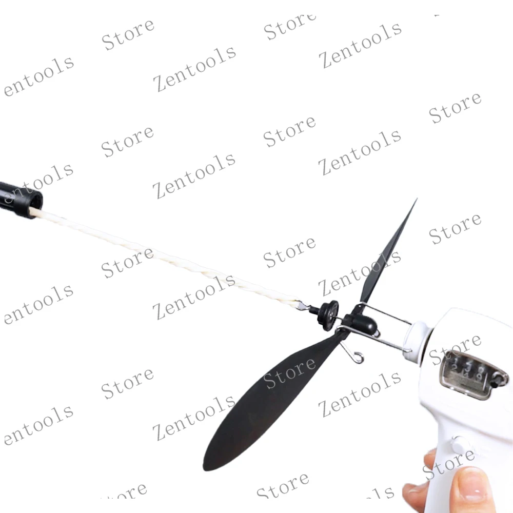 Rubber Band-Powered Airplane Model Winding Machine with Counter Electric Winder, Convenient and Fast Winding