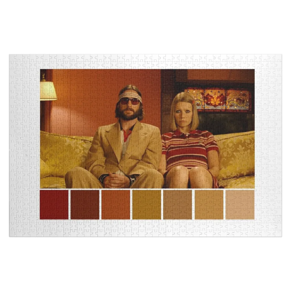 

The Royal Tenenbaum palette Jigsaw Puzzle Custom Child Gift Animal Personalized Gift Custom Jigsaw Puzzle