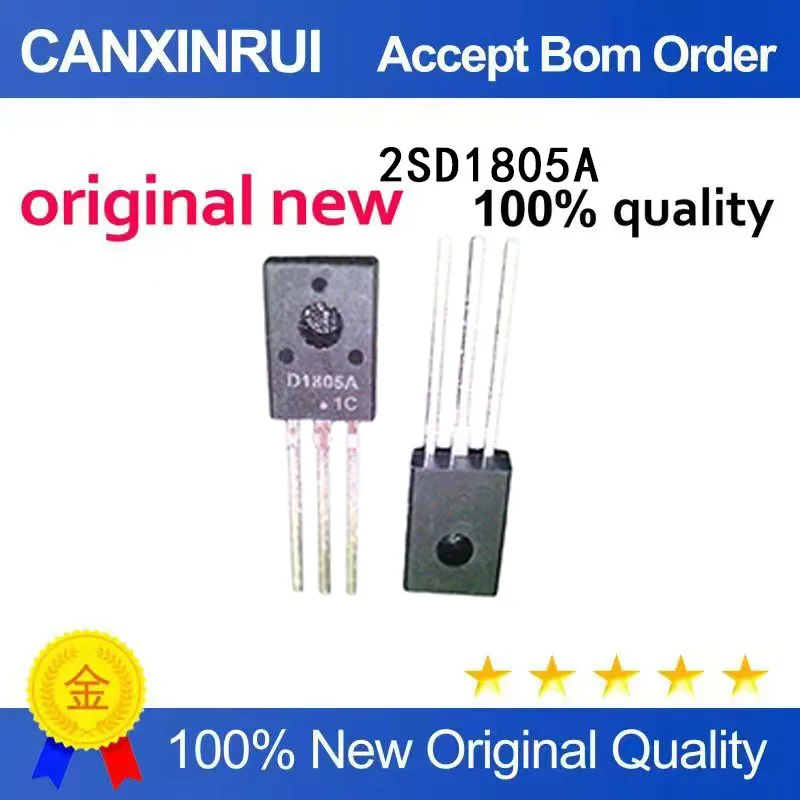 (5-100 Pieces) Brand new original 2SD1805A D1805A TO-126 spot chip IC