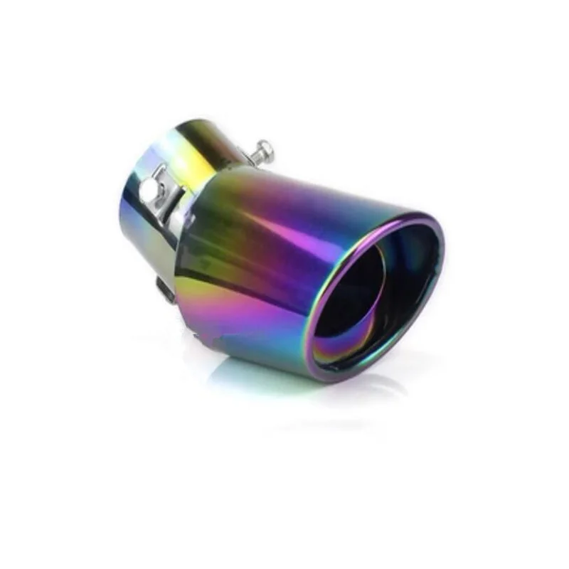 Honda CRV CR-V 2012 2013-2017 için 2.0L araba kılıfı susturucu dış uç boru çıkış adamak paslanmaz çelik egzoz İpucu kuyruk 1 adet