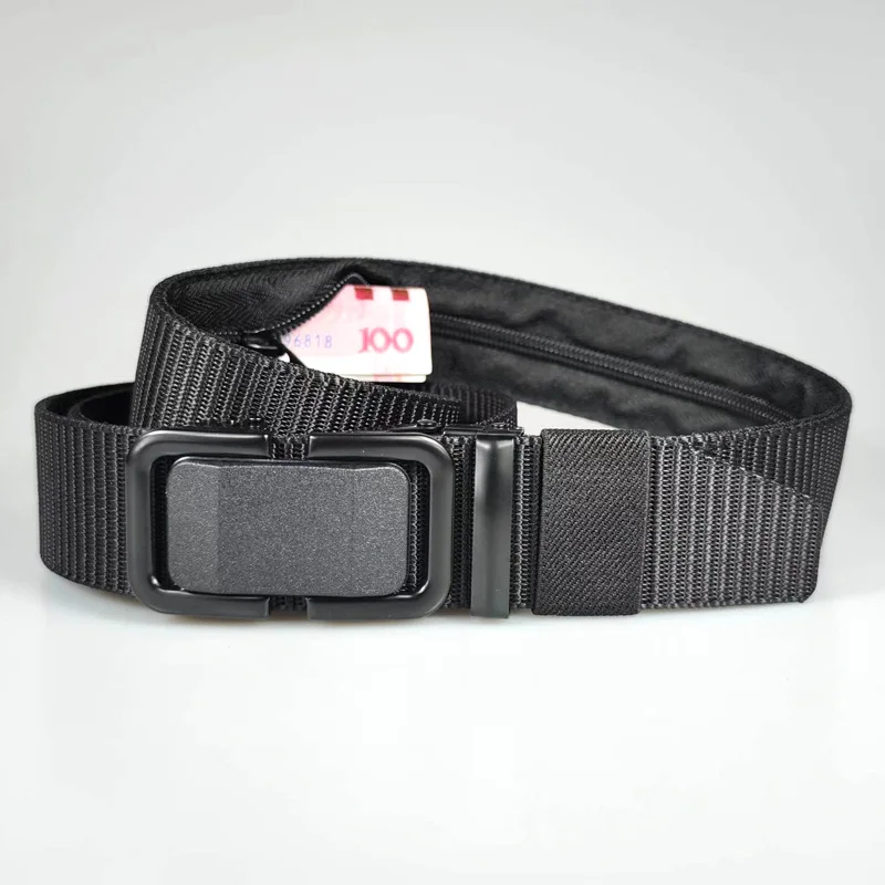 125cm Zipper Cash Anti Theft Belt Waist pack Men Secret Hiding Money Ticket Belt Women Outdoor Portable Hidden Cash Belts Wallet