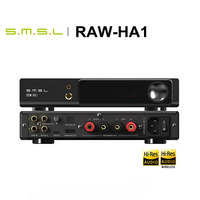 SMSL RAW-HA1 DAC AMP Headphone Amplifier MQA MQA-CD Decoder XU316 PCM768 DSD256 BT5.1 Support LDAC APTX/HD SBC AAC