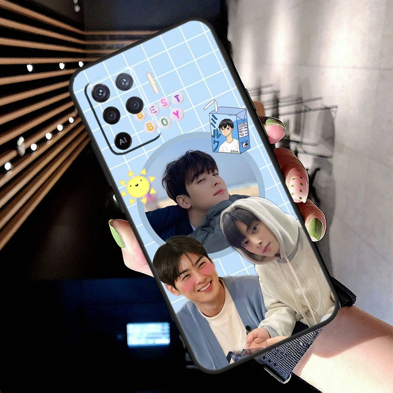 차은우 케이스 (Oppo A5 Pro, A15, A17, A57, A77, A18, A38, A58, A78, A98, A94, A74, A54, A16, A76, A96, A40, A60, A80 용)