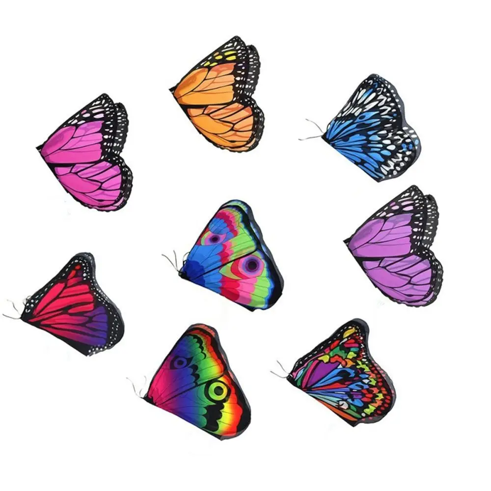 Halloween Cosplay Fairy Party Favor Kids Cloak Butterfly Wings Shawl Butterfly Scarf Costumes Accessory