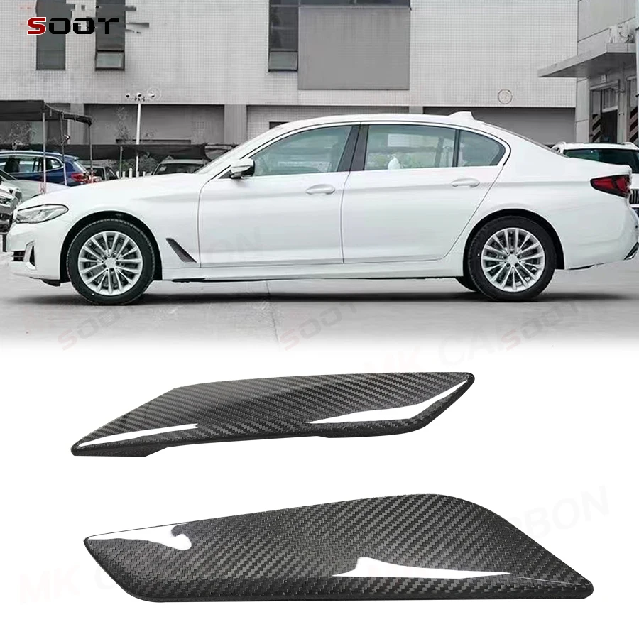 

For BMW 5 Series G30 G38 Carbon Fiber tuyere 2PCS / Set Auto Fender Side Air Vent Outlet Cover Upgrade body kit