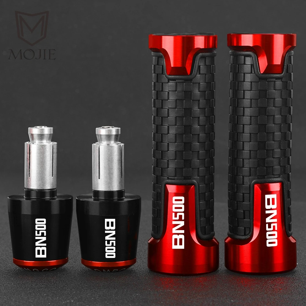 

Motorcycle Accessories CNC Handlebar Grips End Cap Plug Handle Grip Protector Handle bar For BENELLI BN500 BN 500 Leoncino 500