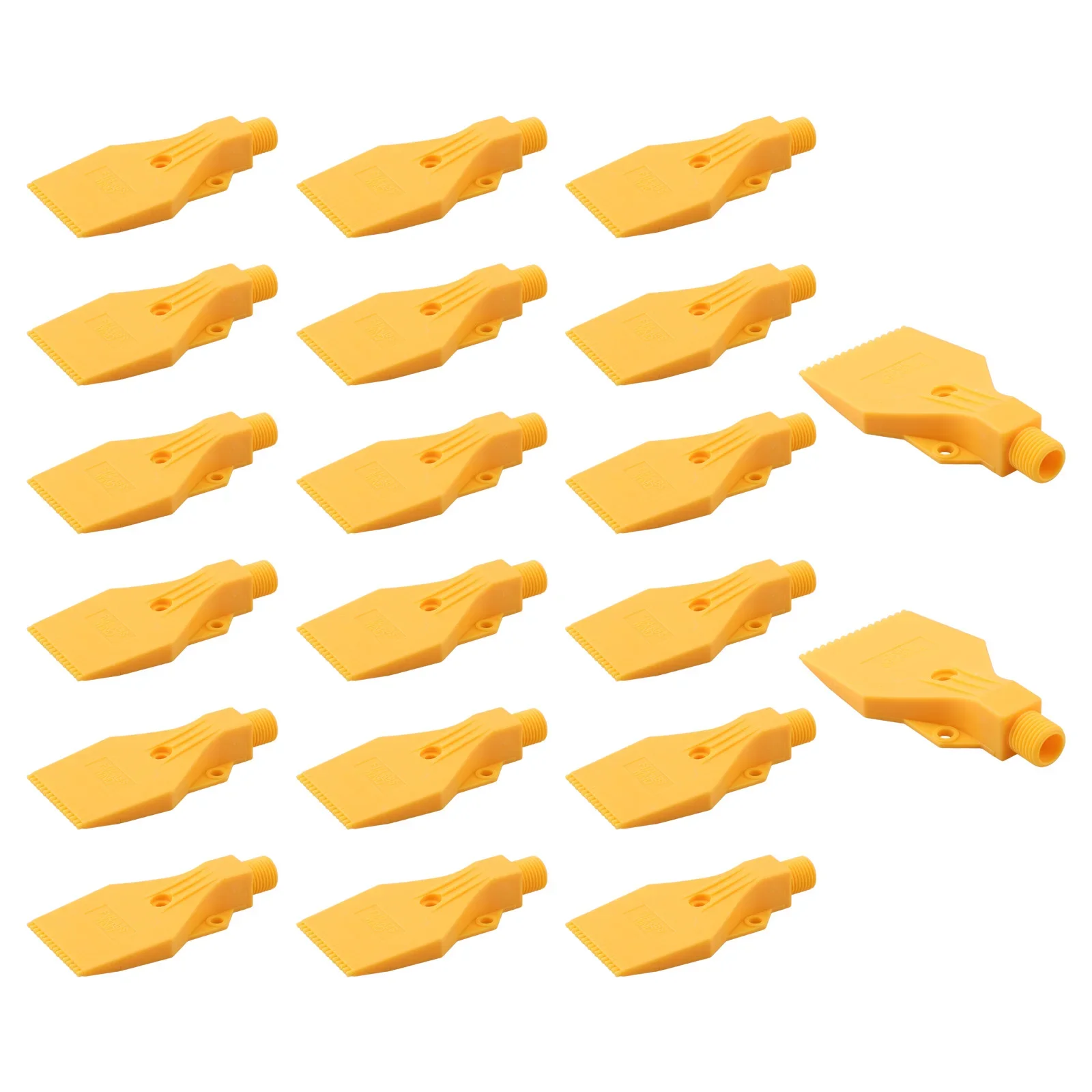 

Набор воздушных форсунок для струи ветра, 20 шт., плоская конструкция с 3 отверстиями, 1/4 BSPT, эффективная для применения, как защита от пыли и охлаждения