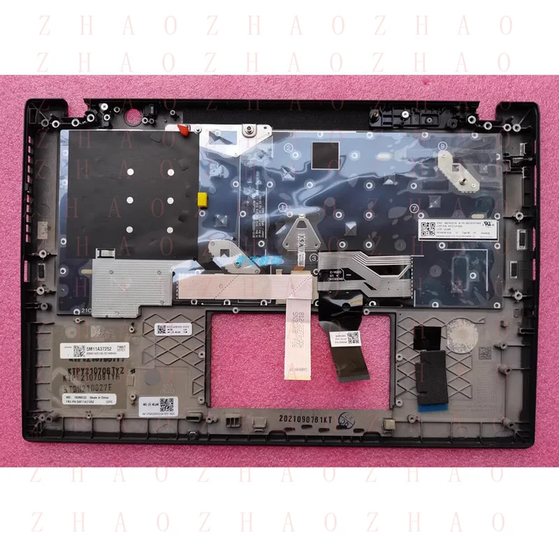 L+ For Lenovo Thinkpad T14s GEN2 Palmrest C Shell With Backlit Keyboard 5M11A37258