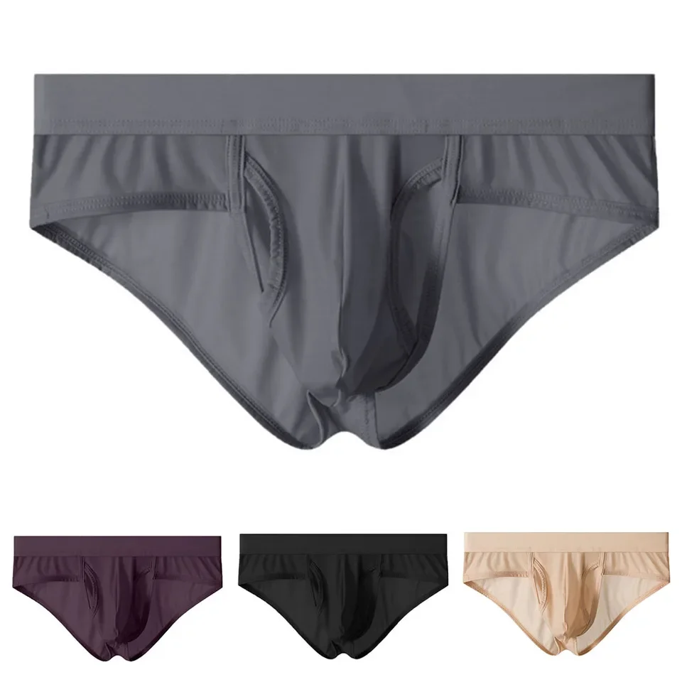 

Men's Soft Briefs Low Waist Underwear Brand New Condition Classic Style Comfortable Fit M-2XL Size L M Casual Wear