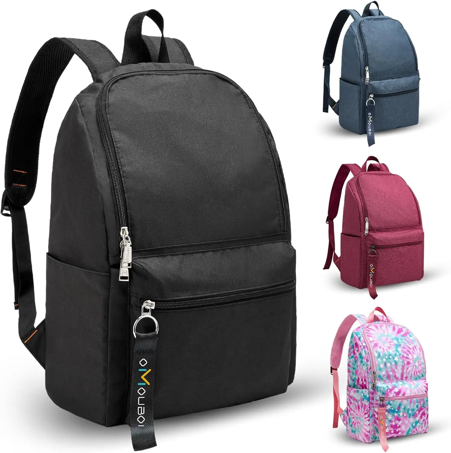 

Casual Daypack Superbreak Backpack for 14 Inch Laptop, Unisex Travel Business Bag in Black