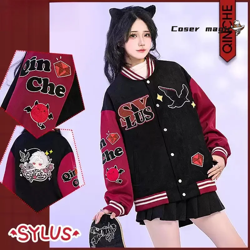 Disfraz de cosplay de Love and Deepspace Sylus, abrigo diario