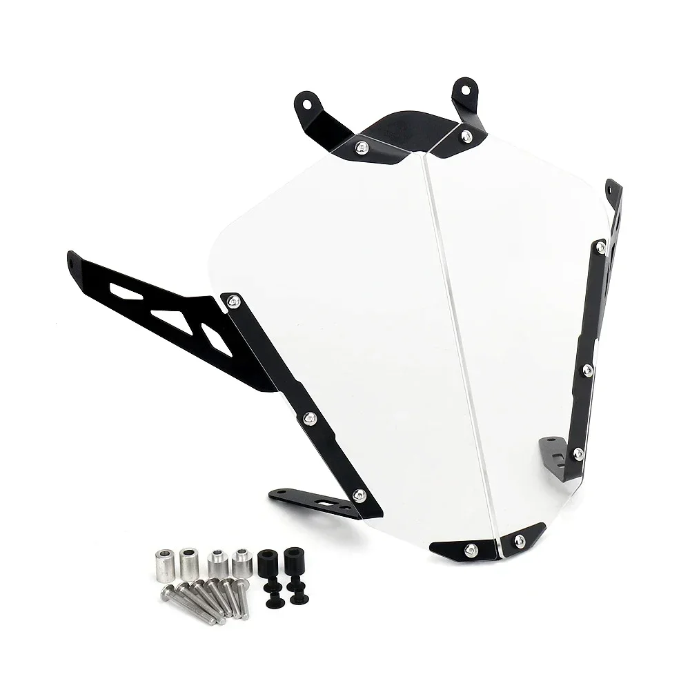 Protector de faro acrílico para motocicleta, accesorios para ADVENTURE ADV R 790 Adv R 890 ADV, Kit de cubierta protectora de faro