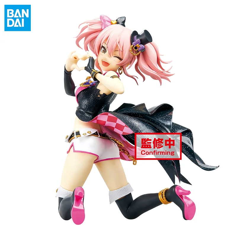 

BANDAI THE IDOLM@STER CINDERELLA GIRLS - Эффектное и блестящее платье-MIKA JOUGASAKI, сексуальная милая девушка, экшн-фигурка, коллекция игрушек