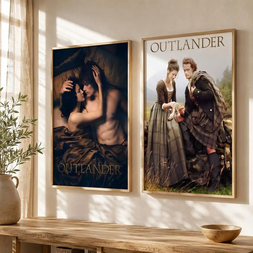 Period Series O-outlander Poster All-match HD Waterproof Self-Adhesive Wall Art Sticker For Home Bedroom view 3