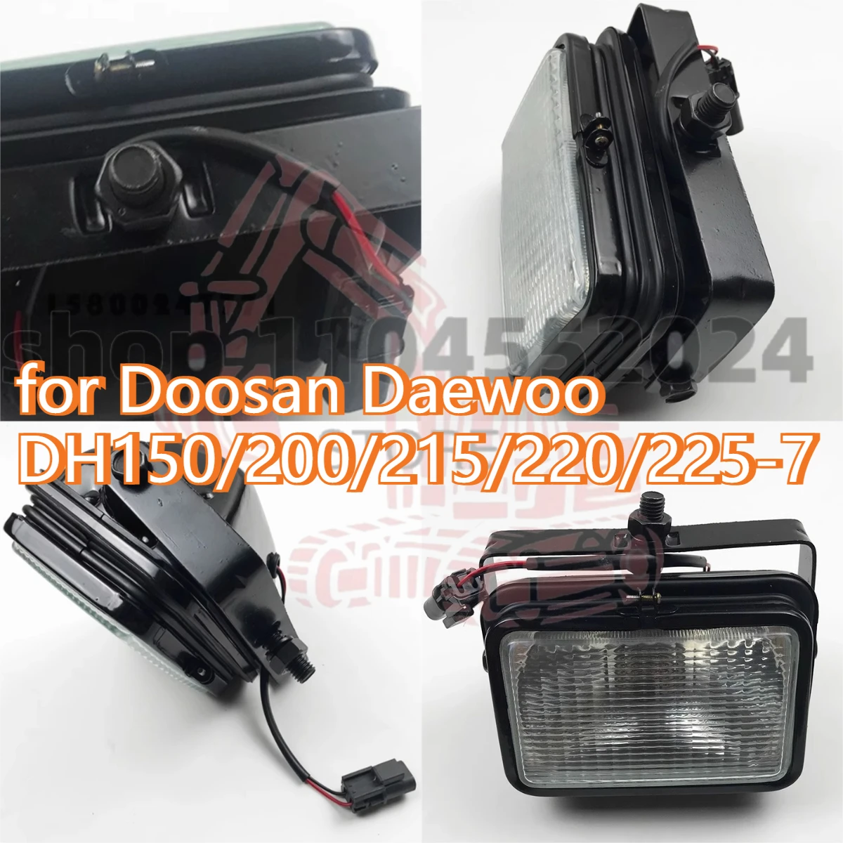 Детали экскаватора для Doosan Daewoo DH150/200/215/220/225-7, рабочая фара с большим рычагом 300-7
