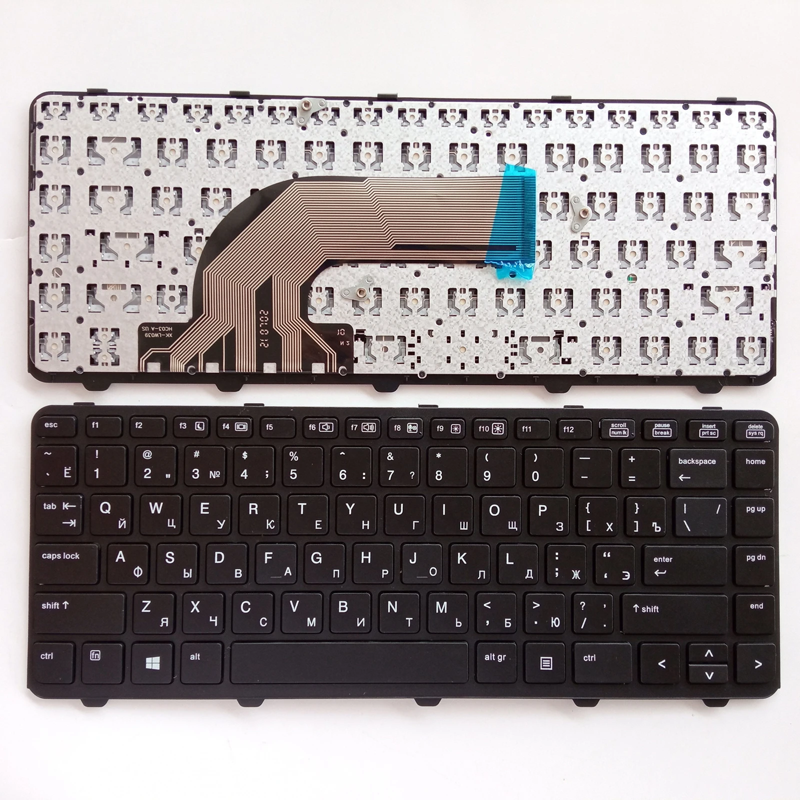 

RU Layout for HP ProBook 430 G2 440 G1 440 G2 445 G2 640 G1 645 G1 Laptop Keyboard