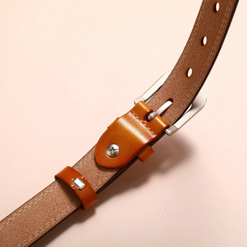 حزام نسائي حزام جلد ناعم مربع مشبك دبوس مشبك جينز حزام أسود أنيق فاخر ماركة يتوهم خمر حزام الإناث