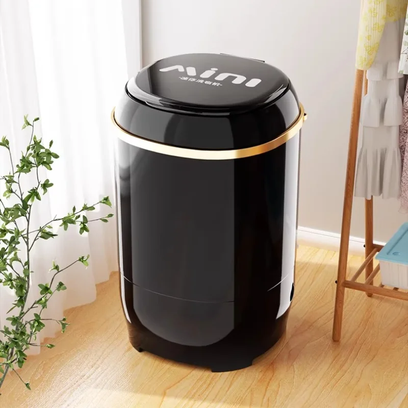 VCJ Baby Mini Semi - Auto Washer Spin Tub Underwear Socks Dedicated Washing Machine Compact Home Laundry Device