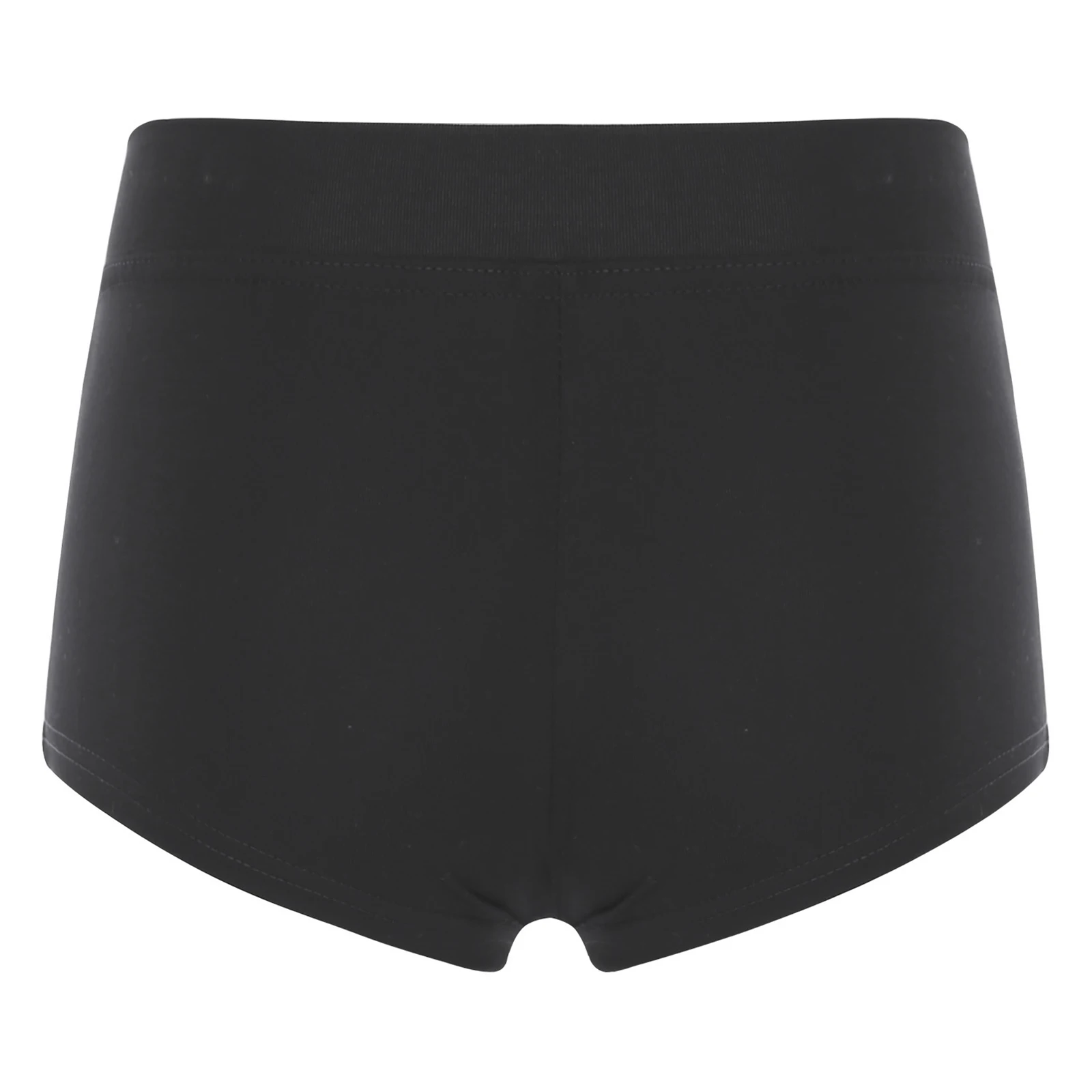 Womens Dance Shorts Front V-Shaped Crossing Waist Boxer Shorts Short Trousers for Ballet Dance Fitness Yoga Workout Dance Class
