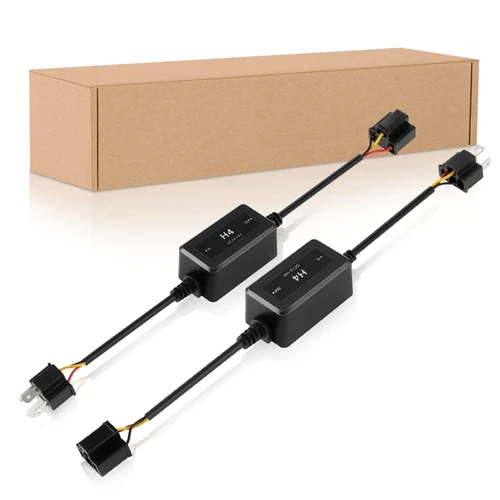 Imagen 1 del producto Decodificador de Error de bombilla LED Canbus antisintillón H4 H7 H11 H13 9004 9005 9006 9012 adaptador cancelador de resistencia para bombilla de faro de coche