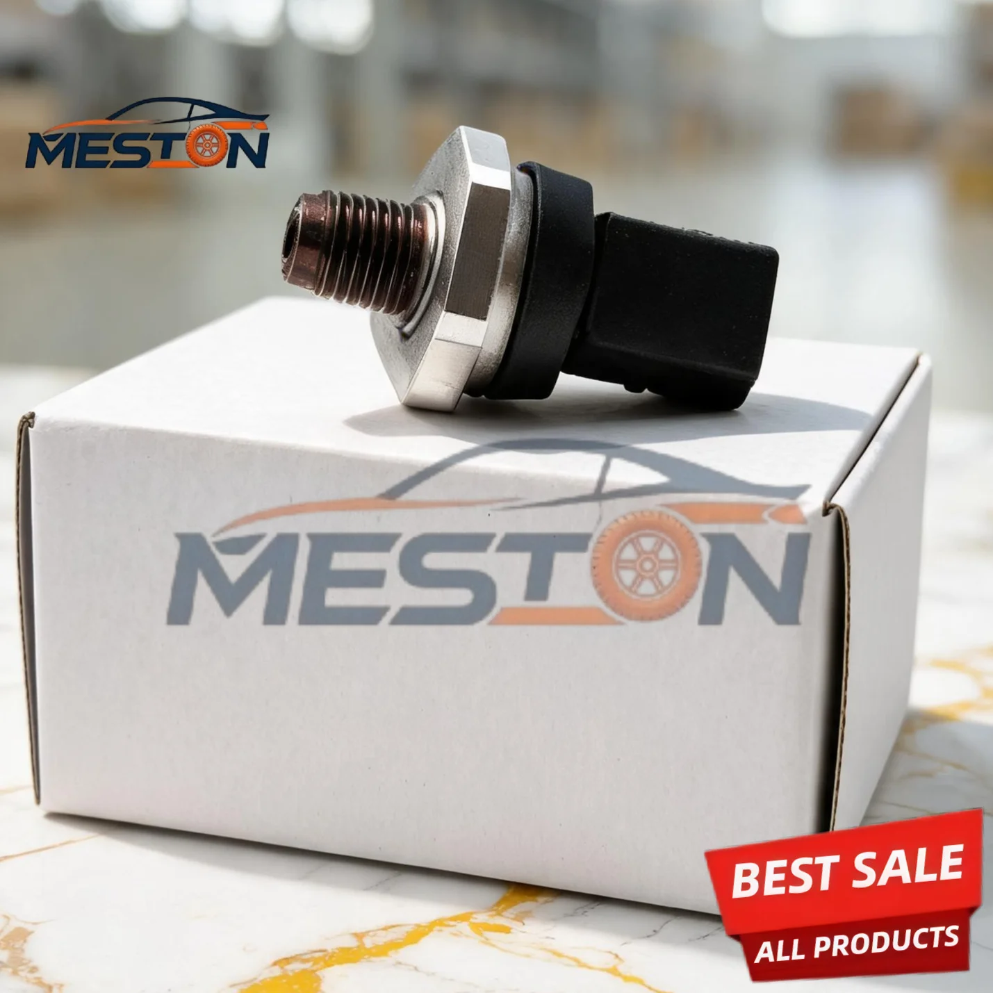 OEM 0041537528 0281002498 Fuel Rail Pressure Sensor for MERCEDES BENZ A-CLASS W168 (1997-2004)