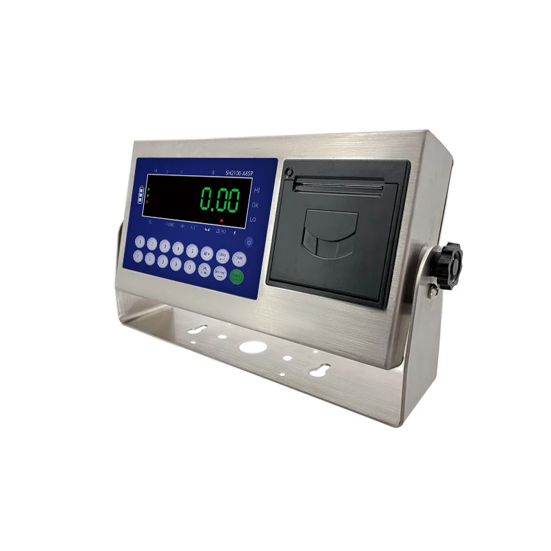 SOHE A8SP Misuratore Display a LED In Acciaio inossidabile Printout incorporato Bilancia elettronica digitale da banco Indicatore di peso