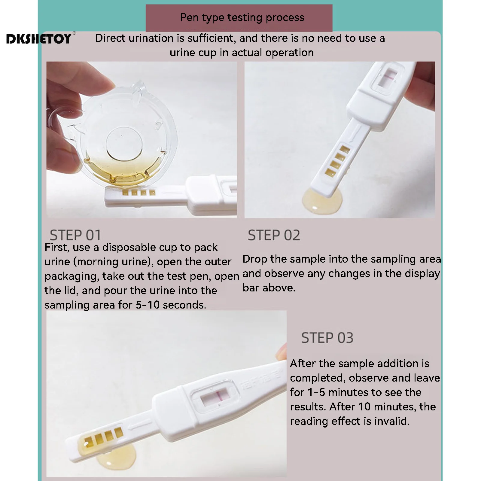 99% Accuracy Pregnancy Test Strips for women Expecting A Baby woman HCG Early Testing Kits Home Private Urine Measuring safe sex