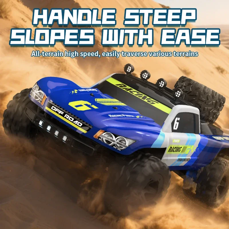 Samochód RC w skali 1/18 do driftu i wspinaczki, krótki pickup, szybki, zdalnie sterowany 2.4G 4WD, terenowy pojazd, zabawka, prezent na Boże Narodzenie