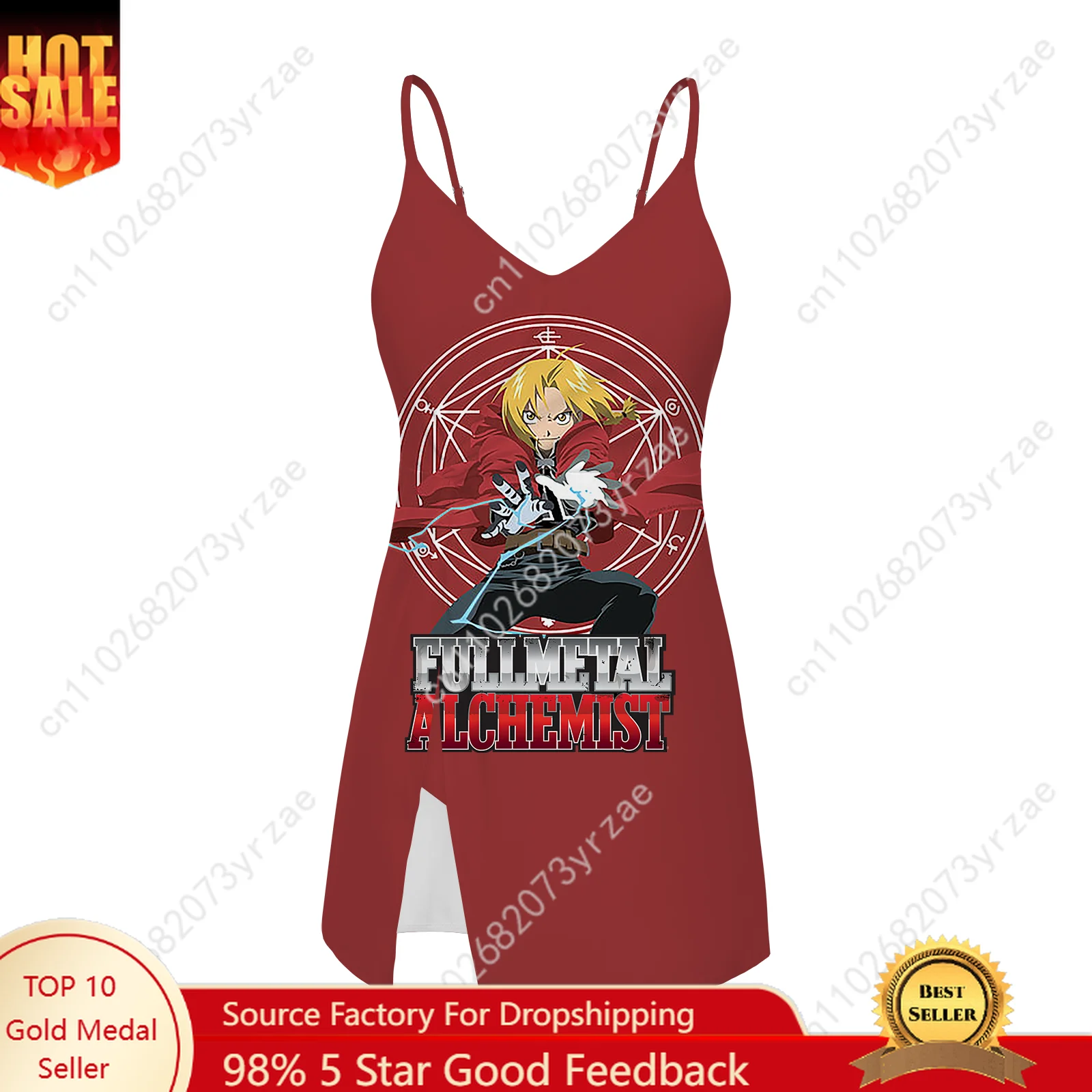 

Fullmetal Alchemist Swimsuit Womens Bathing Suits Pool Party Beachwear Personalized Swimwear Sexy Bikini Customized Sling Dress