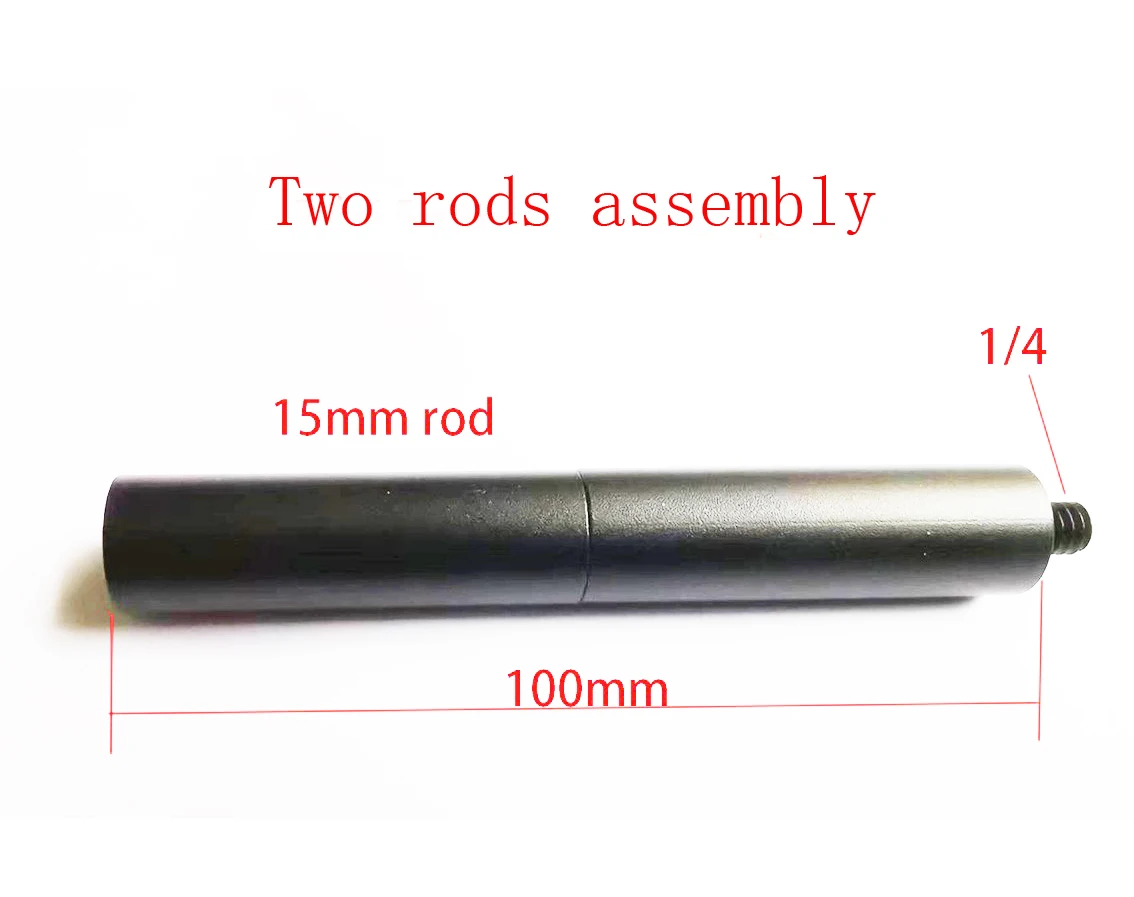 2pcs 15mm rods OD 2\