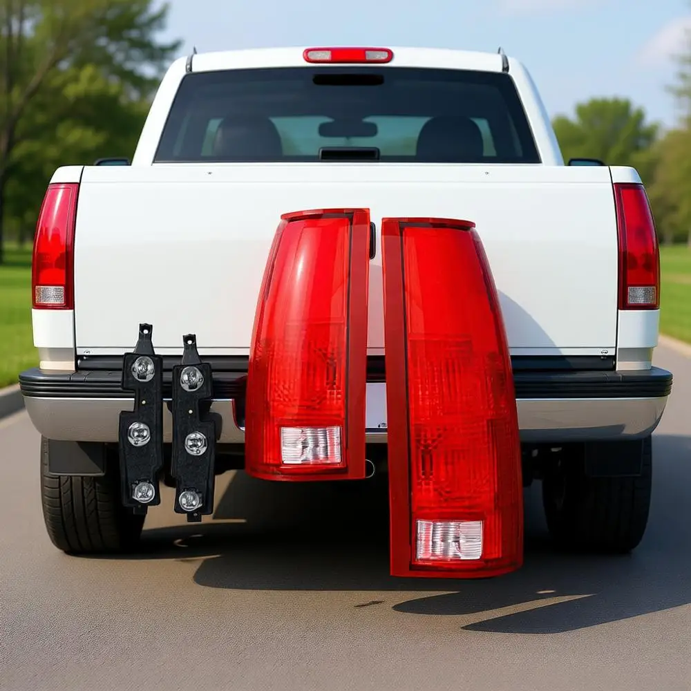 

Задний фонарь, совместимый с моделями C/K 1500 2500 3500 1988-1999 годов, Escalade, левая/правая сторона, красная печатная плата