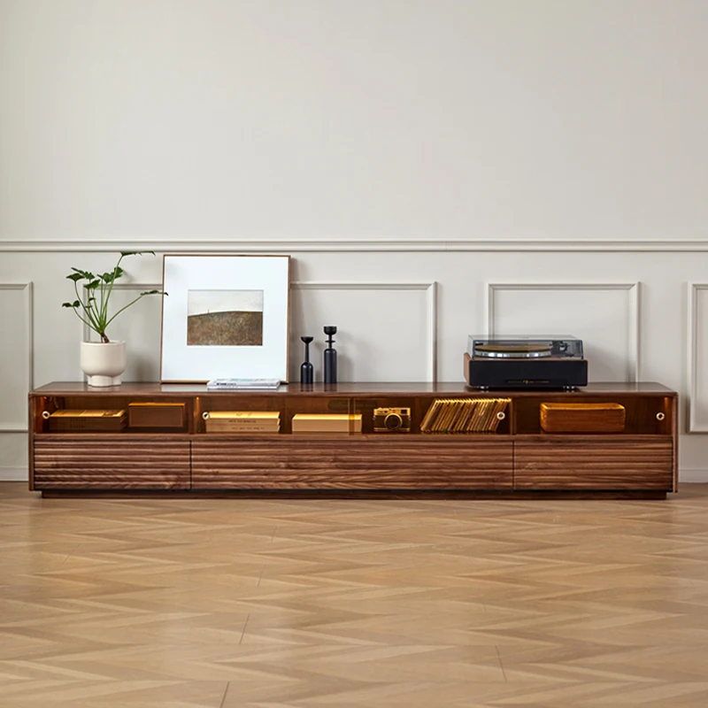 

TV Console Modern Stand Entertainment Center Electric Fireplace Floating Wood Cabinet Storage Unit Muebles De Sala Furniture