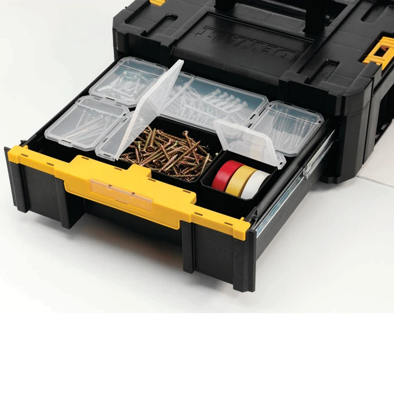 DEWALT Original DWST1-70705 TSTAK Single Deep Drawer Stackable Removable Portable Handy Storage part Plastics Toolbox