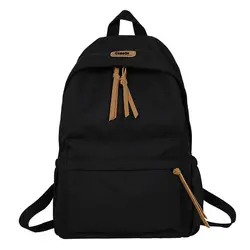 Waterproof Travel Large Capacity Fashion Backpack Teenager Boys Girls School College Students Nylon Simple Backpack