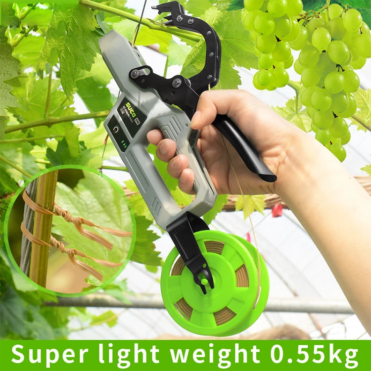 Portable Automatic Electric Plant Vine Knot Knotting Machine Agricultural Grape Vine Branch Tying Machine