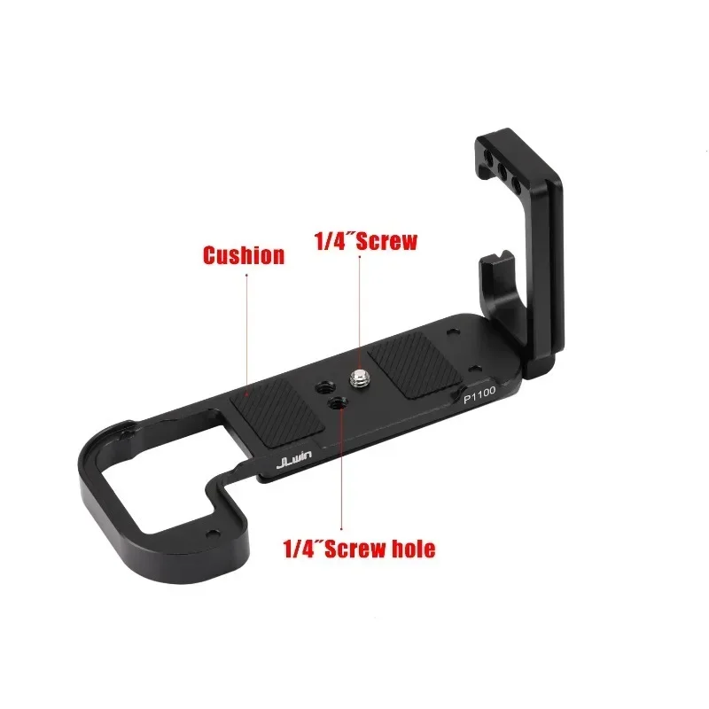 For Nikon P1100 Quick Release L Plate Bracket Holder Hand Grip For Nikon P1000 Digital Camera For Arca Swiss Tripod Head