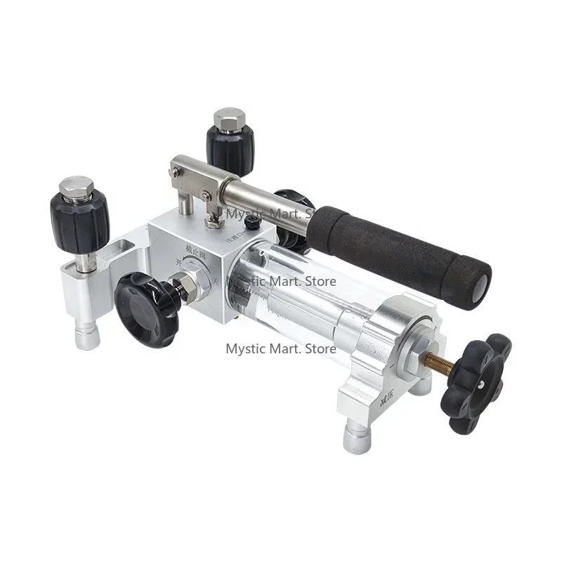 

100% Original Manual Liquid Pressure Source Portable Hydraulic Source Manual Pressure Calibration