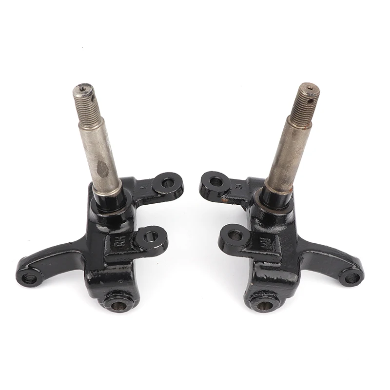1 para 17mm kierownicy Strut Knuckle wrzeciona pasuje do chin 50cc 70cc 110cc ATV gokart Buggy UTV rowerowy hamulec tarczowy piasta koła części