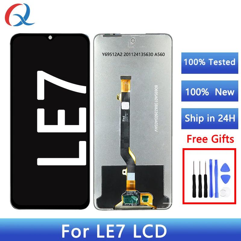 LE7 lcd pantalla for Tecno Pova 2 screen replacement Mobile Phone Lcds for Tecno Pova 2 LE7 LE7n display Lcd