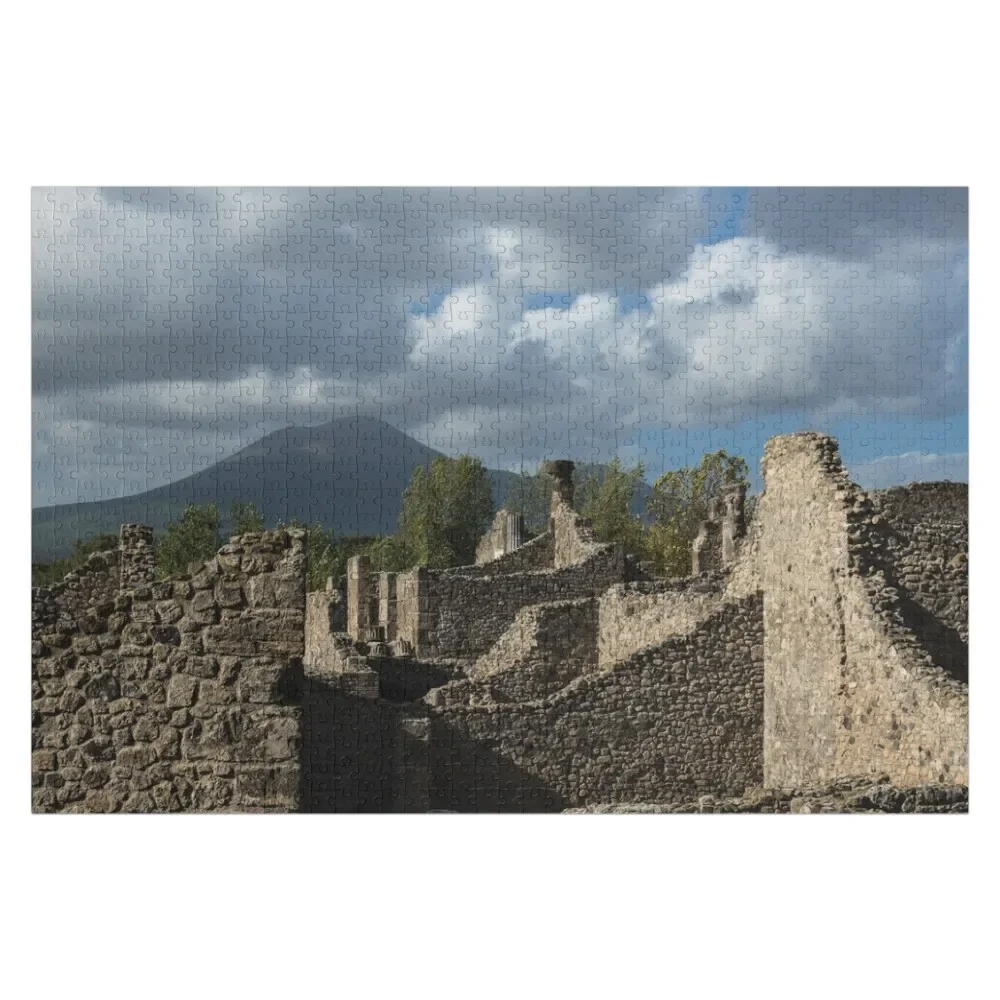 

Mount Vesuvius Volcano, Towering Over the Pompeii Ruins Jigsaw Puzzle Game Children Toddler Toys Christmas Gifts Puzzle