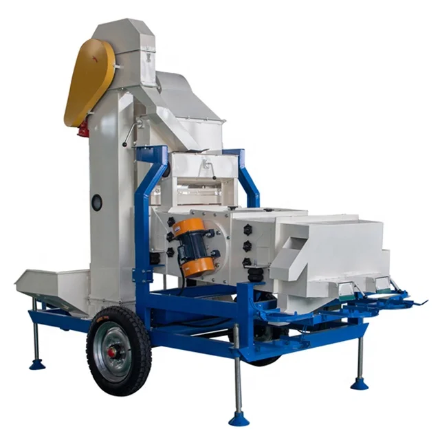 5XZC-3B Small Paddy Rice Seed Cleaning Machine Grain Sesame Wheat Maize Cleaner Farm Equipment,small seed sorter