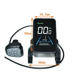 YL81F Colour LCD Display EBike Conversion Kit 48V Electric Bike Screen Engwe Display Controller Speed Meter Bicycle Accessories