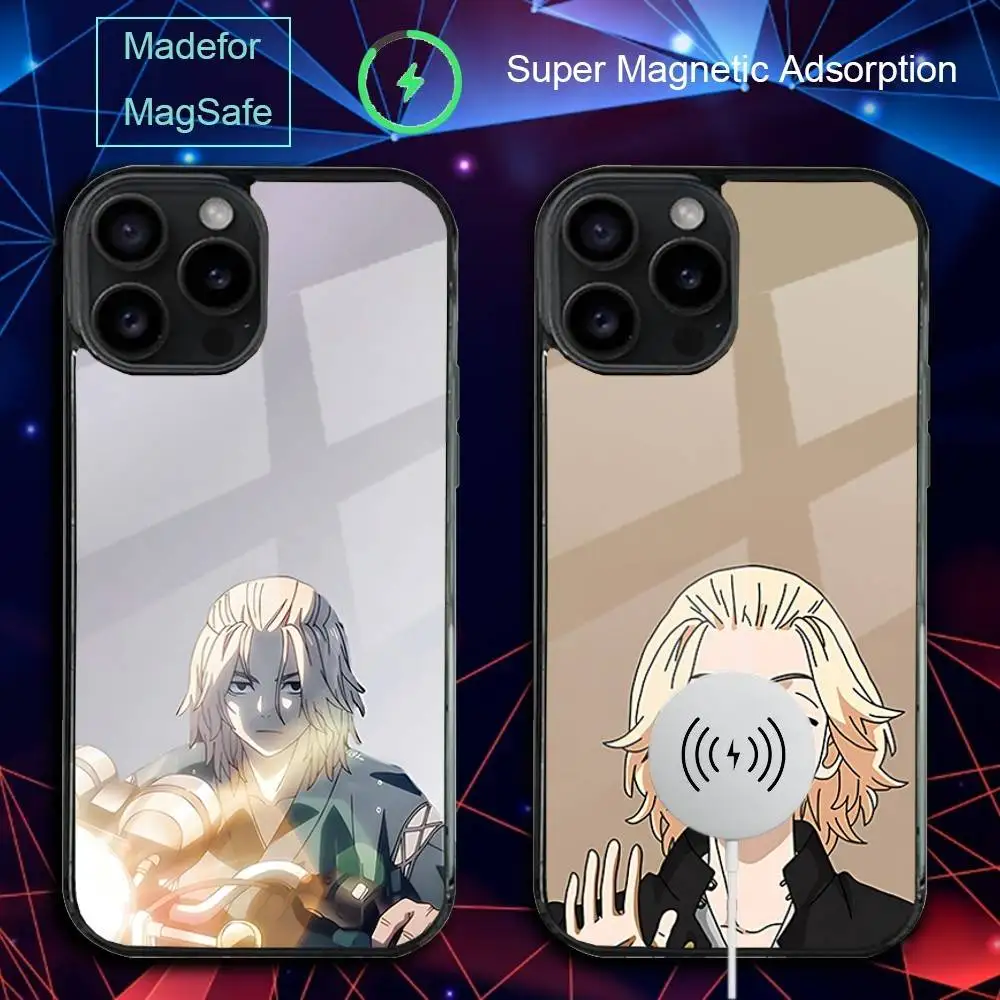 

T-Tokyo Cool Revengers Phone Case For iPhone 17,16,15,14,13,12,11,Pro,Max,Plus,Mini,SE4,E Magnetic Magsafe Wireless Charging